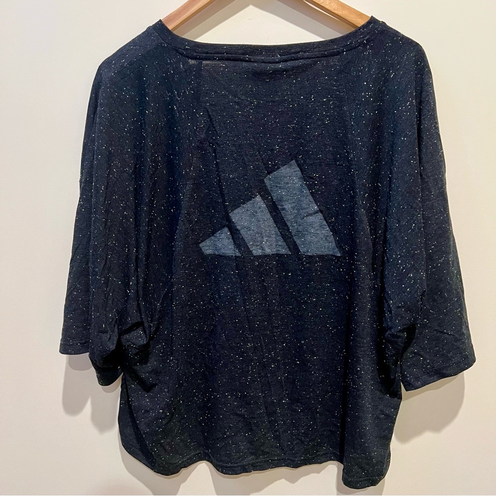 adidas Black Speckled Tshirt
